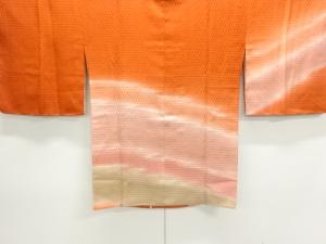 未使用品　霞模様絵羽道行コート